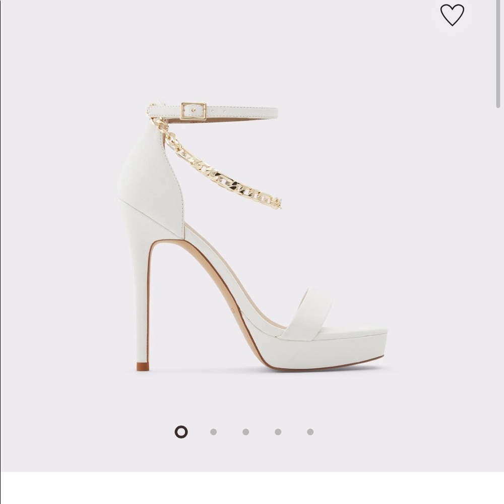 Aldo Scarlettchain heels in size 7.5